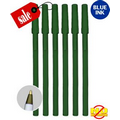 Green Promotional Stick Pen w/ Printed Logo